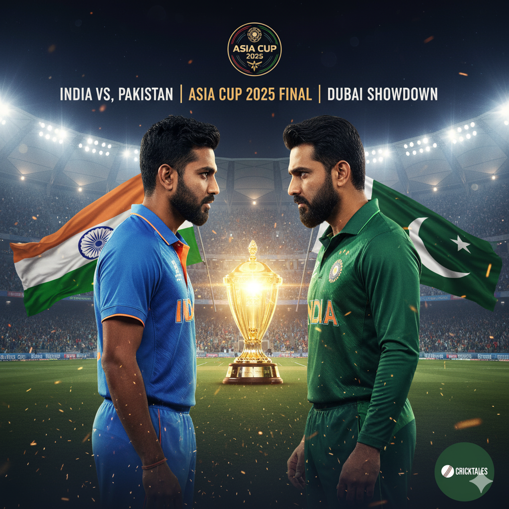 Asia Cup 2025 Final India vs Pakistan — Dream Clash in Dubai Full Preview, Squads & Analysis