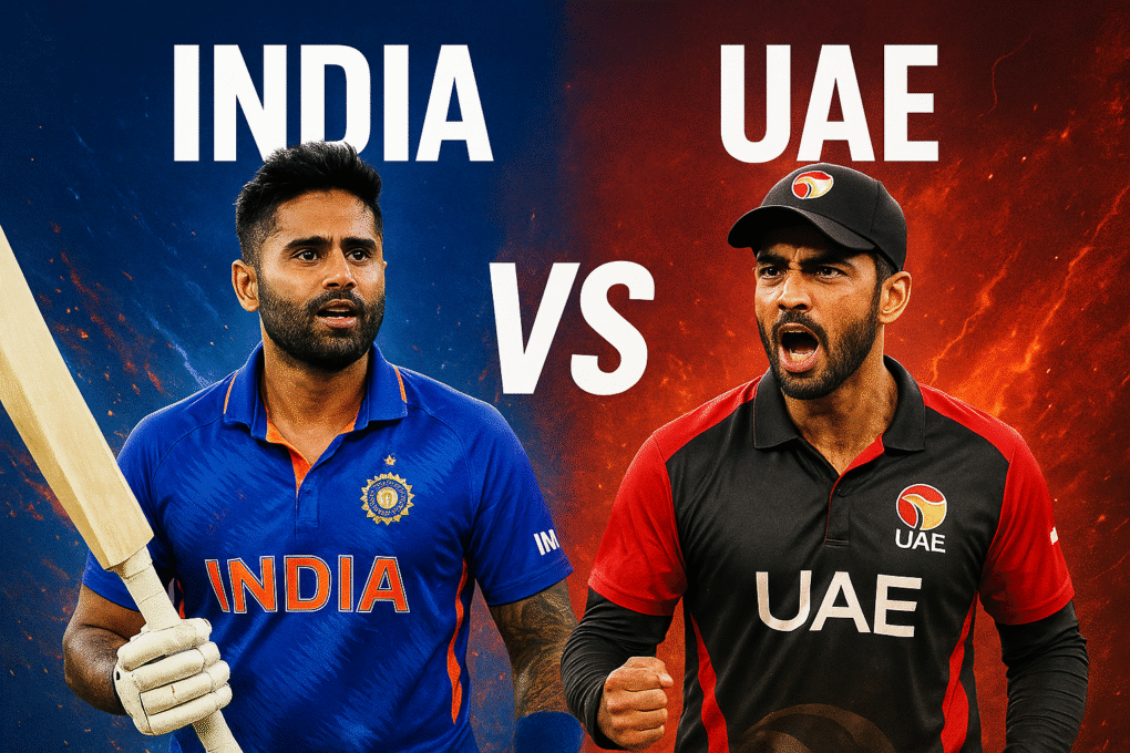 🏏 India vs UAE Asia Cup 2025 Today Match Preview – Full Analysis