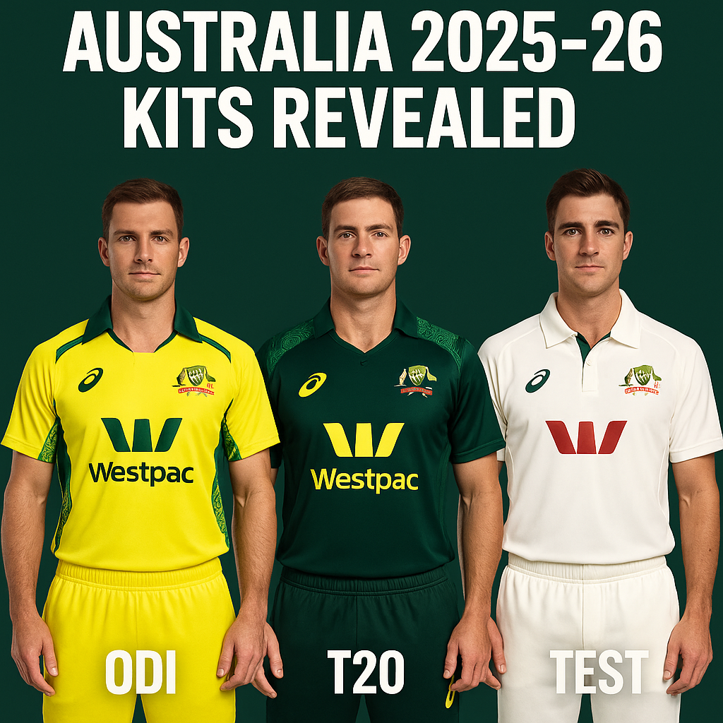 Cricket Australia Unveils New Kits for 2025–26 Season Featuring Indigenous Artwork and Westpac Sponsorship