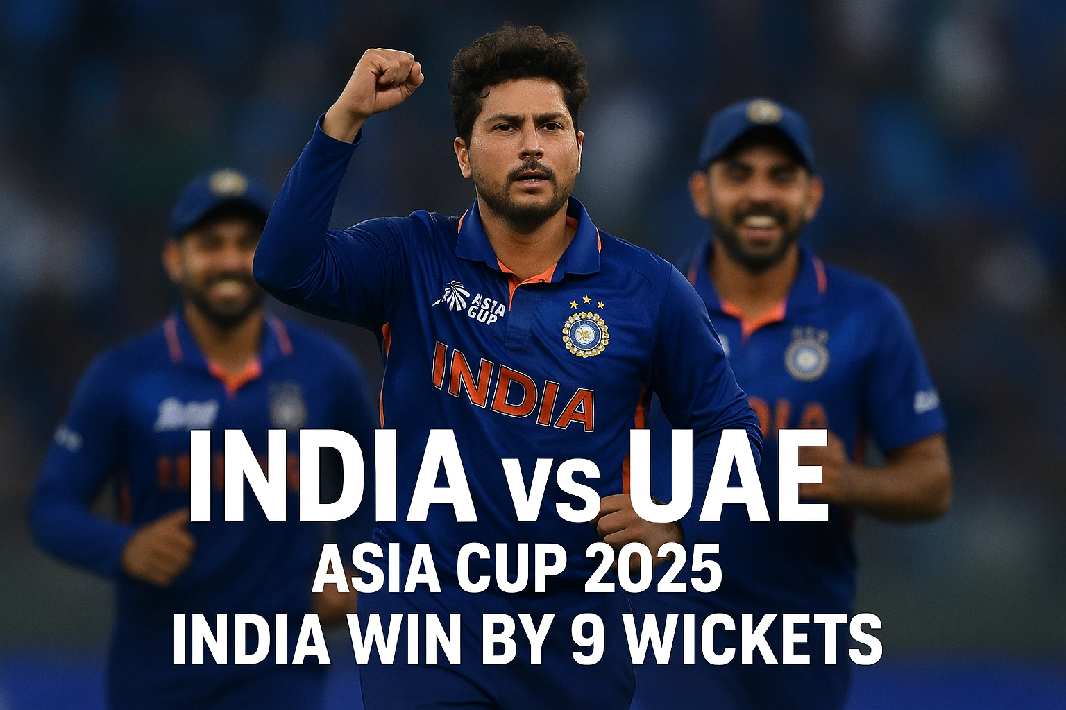 Asia Cup 2025: India Crush UAE by 9 Wickets in Dubai