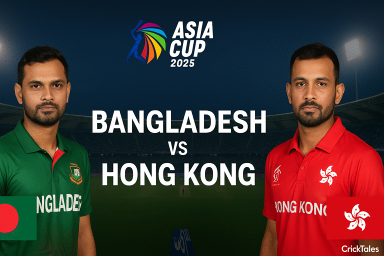 Bangladesh vs Hong Kong Asia Cup 2025 Match Highlights & Full Scorecard