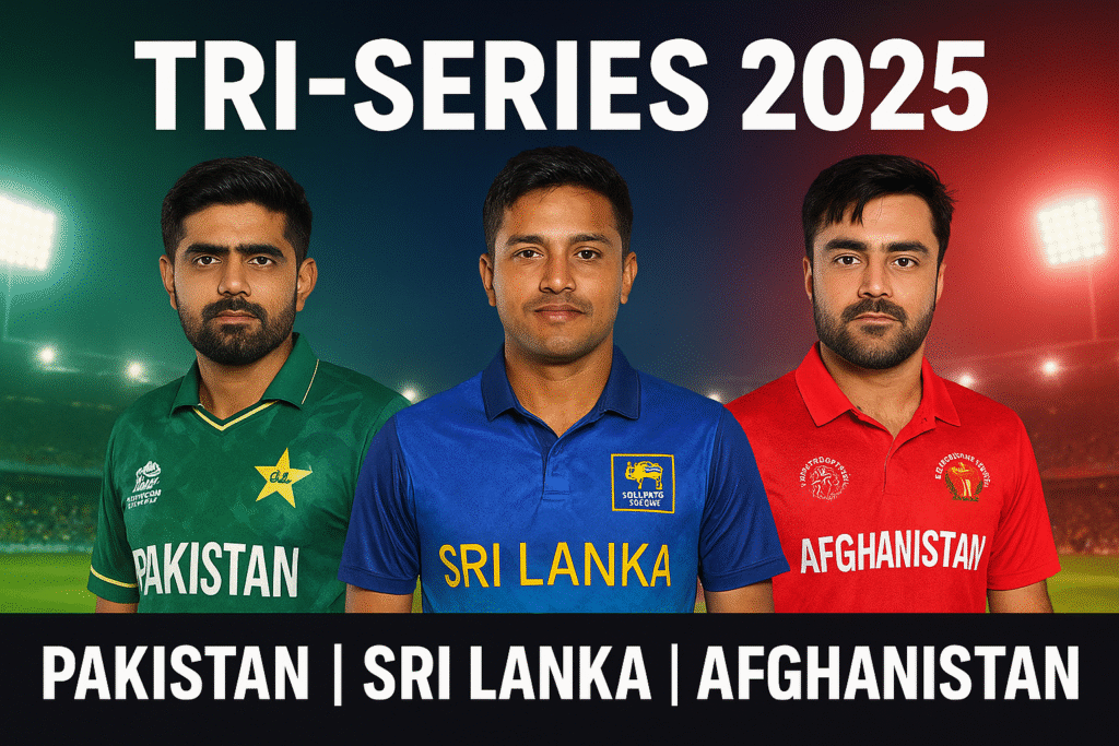 Pakistan, Sri Lanka, and Afghanistan to Clash in Exciting Tri-Series 2025