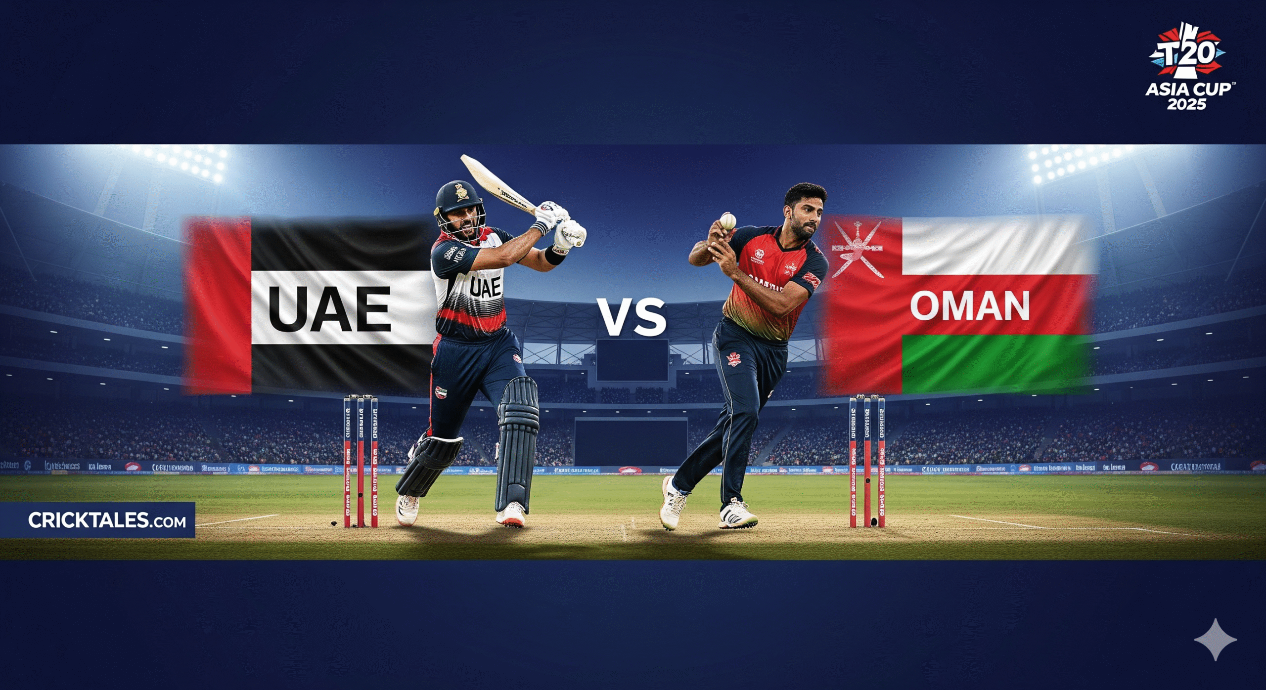 UAE Dominate Oman by 42 Runs in Asia Cup 2025 | Full Match Report, Scorecard & Analysis