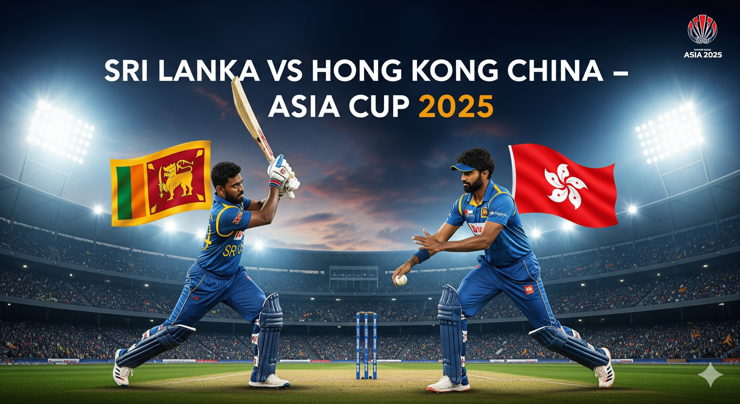 Asia Cup 2025 | Sri Lanka Edge Past Hong Kong by 4 Wickets