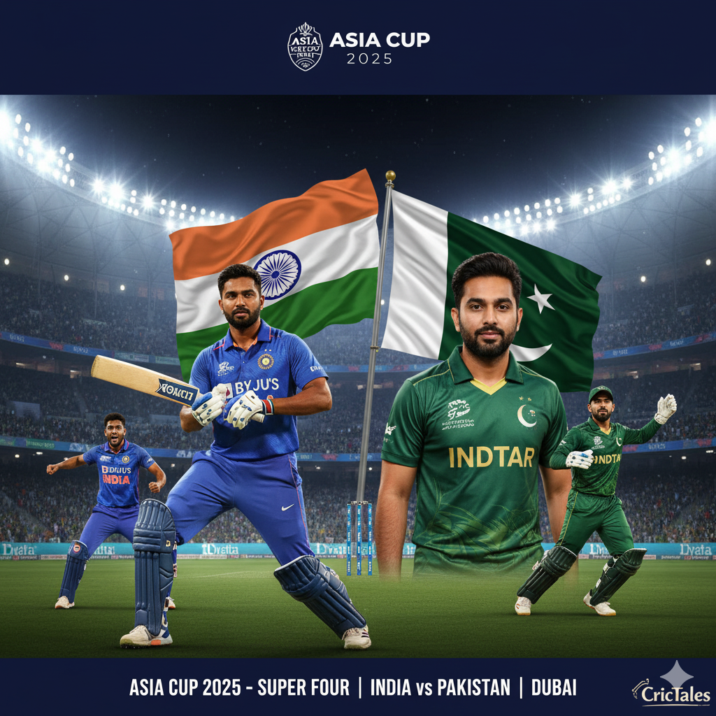 India vs Pakistan Asia Cup 2025 Super Four Abhishek Sharma’s 74 Guides India to 6-Wicket Win in Dubai
